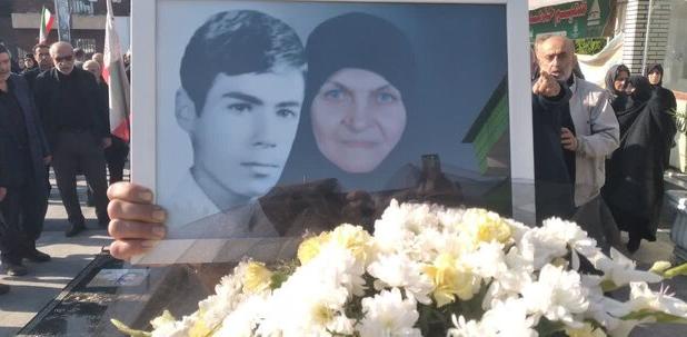 مادر شهید رضایی به فرزند شهیدش پیوست/درخواست مادرشهید آملی از رسانه‌ها 