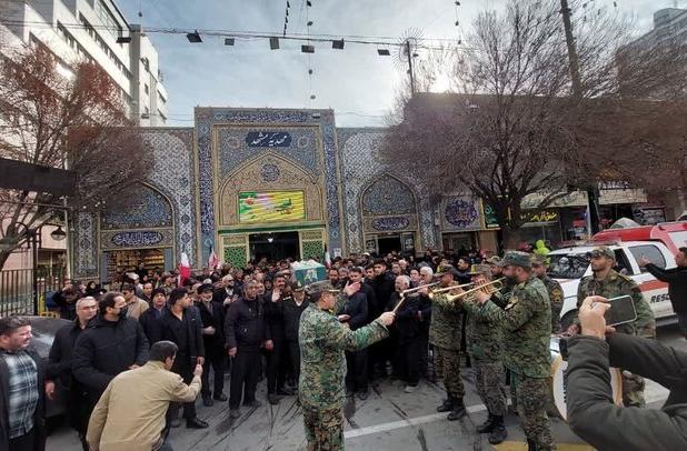 تشییع پیکر مطهر جانباز شهید «محمد شورئی» در مشهد