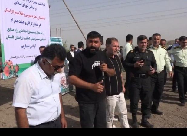 پیگیری میدانی مشکلات سیب زمینی کاران گلستان