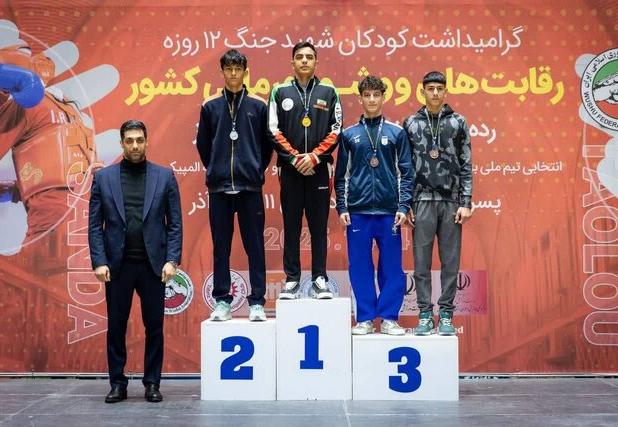 درخشش ووشوکاران قمی در مسابقات انتخابی تیم ملی با کسب ۷ مدال رنگارنگ