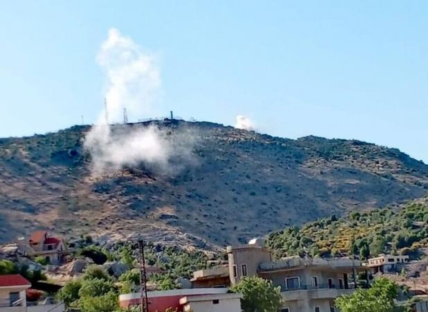 صهیونیست‌ها در مرز لبنان به سوی ارتفاعات «العرقوب» تیراندازی کردند