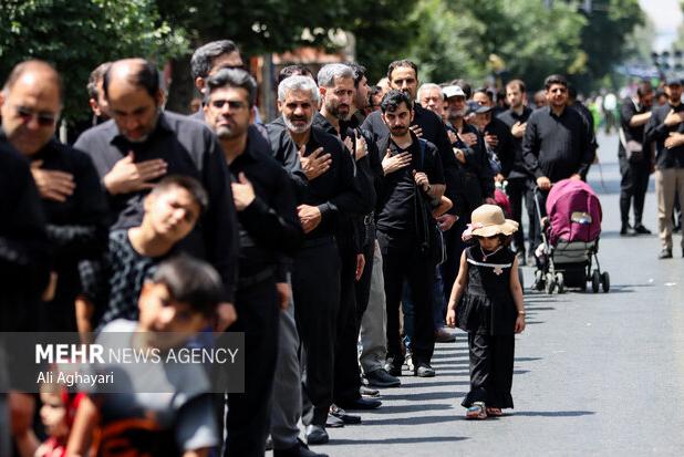 زنجان در تاسوعای حسینی غرق در سوگ و ماتم شد