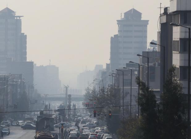 آلودگی هوا دست از سر تهرانی‌ها برنمی‌دارد!