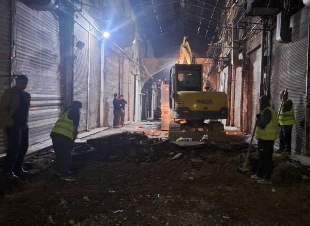 اخبار تهران|مرمت پیاده راه تاریخی بازارچه امین‌السلطان/ ایمن سازی دیواره خطرساز در شهرک محلاتی