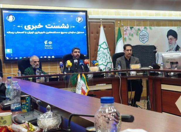 رونمایی از تابلوی جدید شهدای معابر در تهران