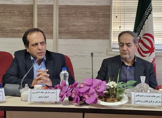 احدی عالی: ۱۳۰ هزار بهره‌بردار در بخش کشاورزی اردبیل فعال هستند