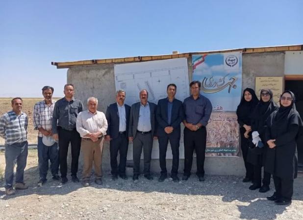 ۱۵ هکتار طرح آبیاری نوین در میامی افتتاح شد