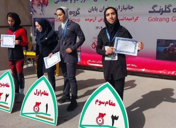 دونده قمی مدال برنز دوی ۱۰۰ متر قهرمانی کشور را کسب کرد