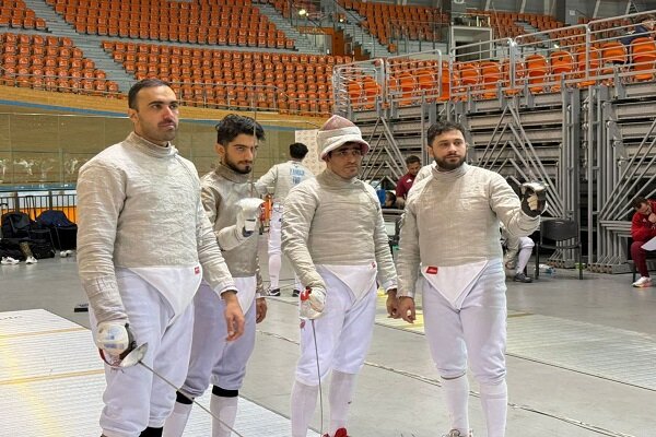 حضور ۶ نفره تیم ملی شمشیربازی اسلحه سابر در جام جهانی اسپانیا