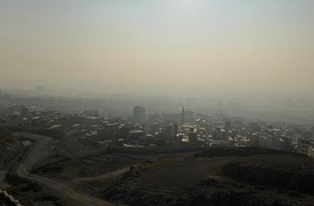 آلودگی نفس‌گیر در کرج