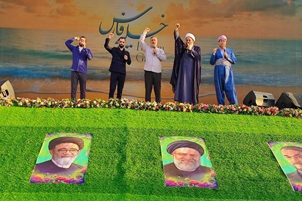 محفل خادم الرضا(ع) به یاد شهید جمهور  قرآنی