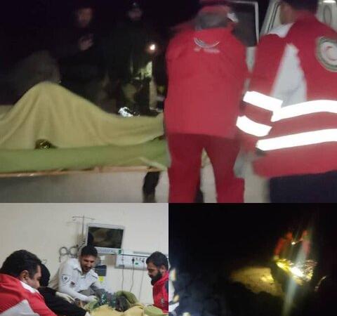 نجات کوهنورد ۲۲ ساله دچار سوختگی در ارتفاعات گردولو مشگین شهر