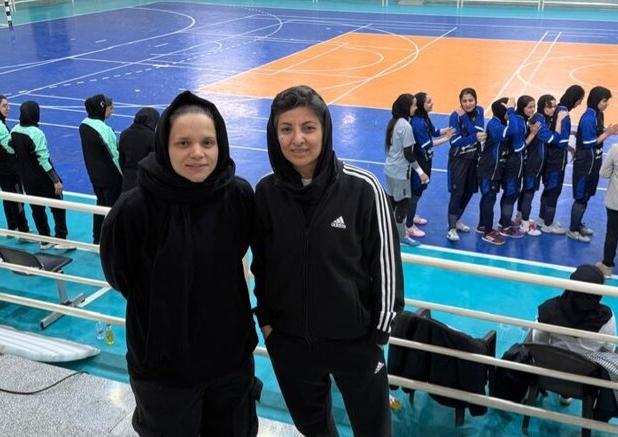 حضور کادر فنی تیم ملی فوتسال بانوان در دیدارهای لیگ برتر