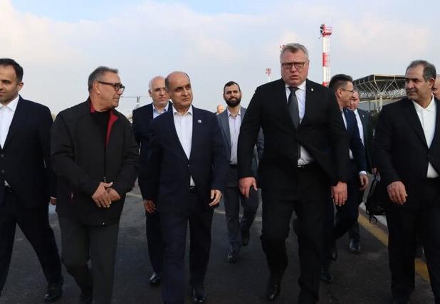 استاندار آستراخان روسیه وارد گیلان‌ شد