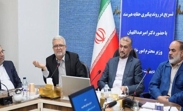 حقابه هیرمند از اولویت‌های دستگاه دیپلماسی است