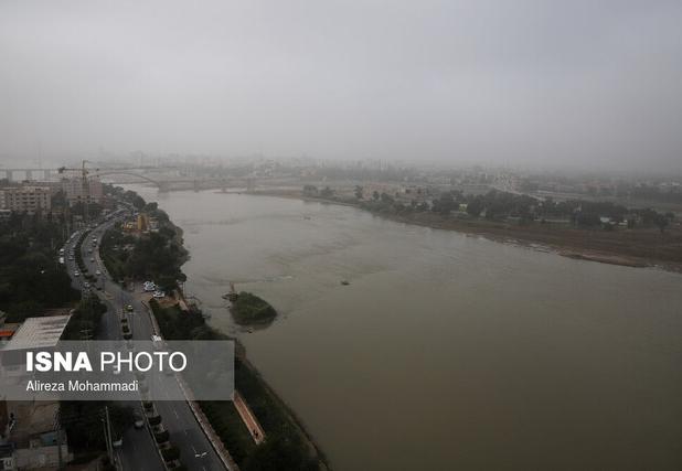 هوای اهواز و کارون در وضعیت «قرمز»