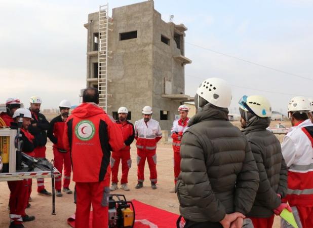 محبان: چهارمین دوره منطقه‌ای واکنش‌سریع هلال‌احمر در بجنورد آغاز شد