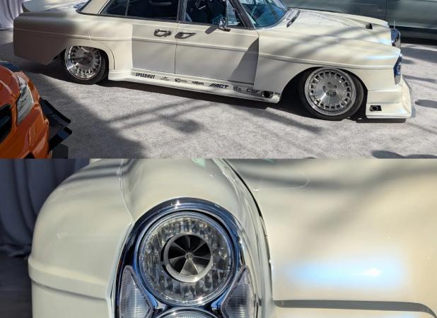 این مرسدس‌بنز یک خوک آهنی است!