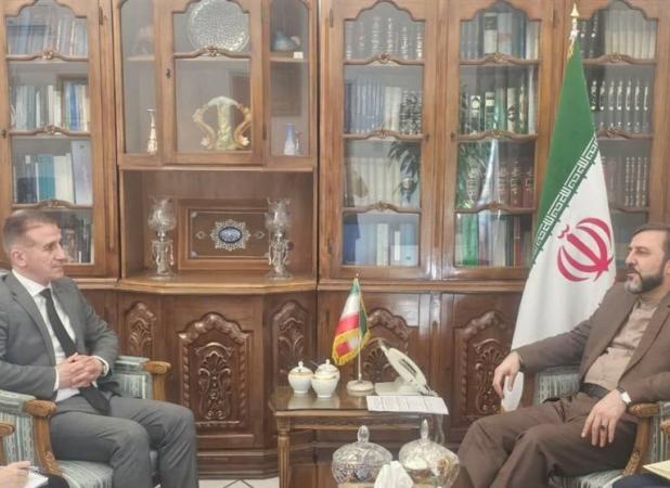 همکاری‌ها درحوزه خزر محور گفتگوی غریب‌آبادی و سفیر آذربایجان