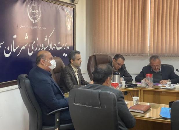 کاهش ریسک تولید با پوشش بیمه؛ آگاه سازی کشاورزان سمنانی در دستور کار