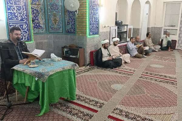 قاری بین‌المللی در کرسی تلاوت «نوروز رمضانی» بوشهر تلاوت کرد