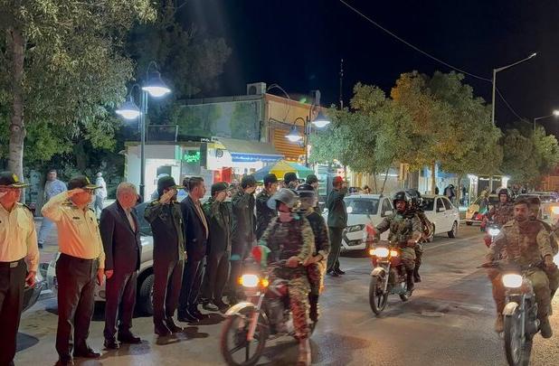 رزمایش اقتدار بسیجیان قوچان
