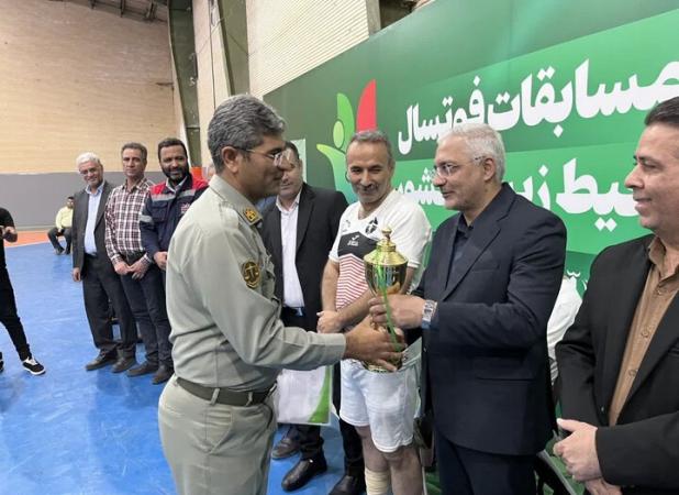پایان رقابت‌های فوتسال جام شهدای محیط زیست در شهرستان خواف