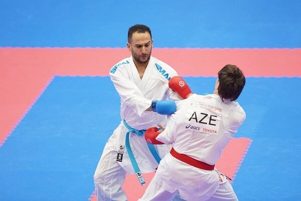 کامران رضایی نژاد به مرحله رده بندی کاراته رسید 