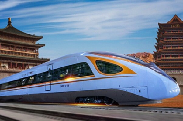 نمایی ازسرعت باورنکردنی قطارهای جدید چین+فیلم