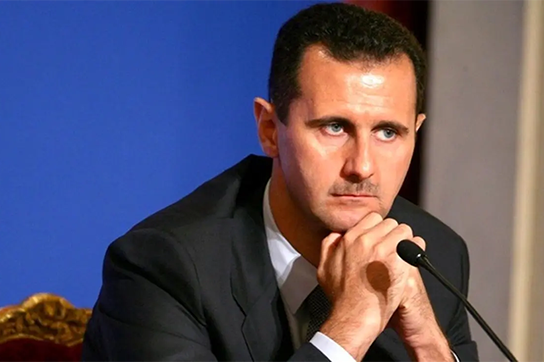 جنجال عکس بشار اسد با دختری جوان در میدان سرخ مسکو!