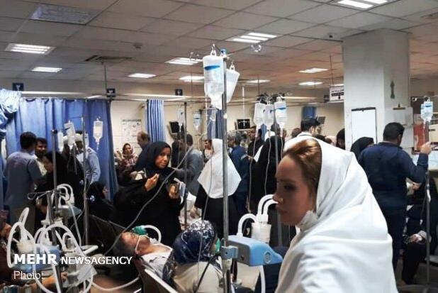 مراجعه بیش از ۱۶۰۰ خوزستانی به بیمارستان‌ها در دو روز