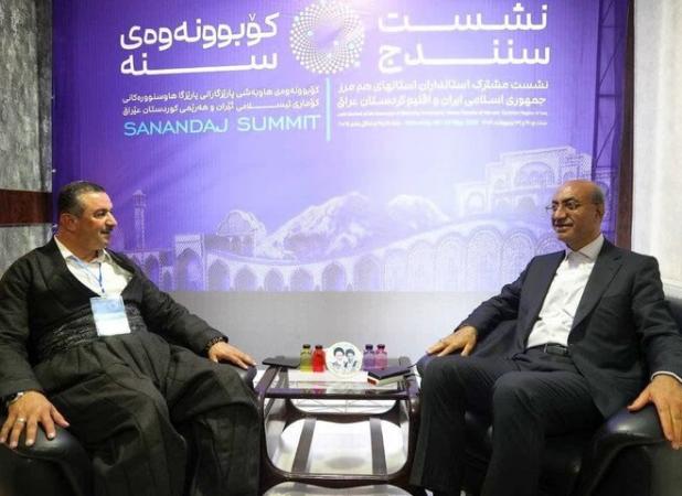دیدار استانداران کرمانشاه و سلیمانیه گام تازه‌ای در توسعه همکاری‌ مرزی