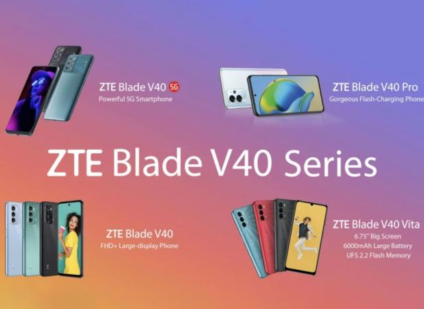 ZTE چهار مدل ZTE Blade V40 را معرفی کرد