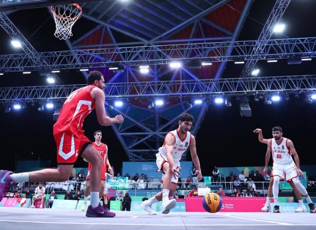 تیم بسکتبال ۳ نفره مردان مدال نقره گرفت