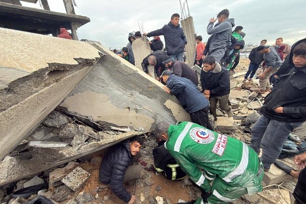 شب «سرد و سخت» در نوار غزه؛ شهادت ۱۰ فلسطینی در ۲۴ ساعت گذشته+ فیلم