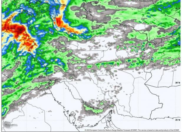 تداوم بارش‌های سنگین در سواحل شمالی؛ هشدار برف در ارتفاعات ۷ استان