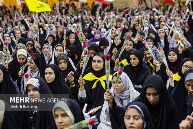 مراسم جشن «دخترم افتخار ایران» در زنجان برگزار شد
