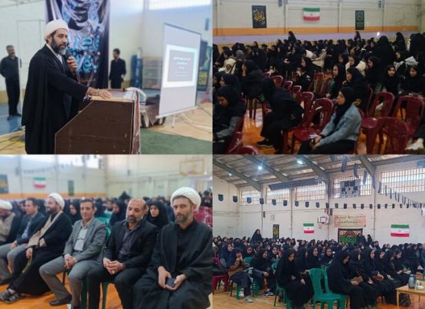 اجتماع فاطمیون ویژه دختران دانش‌آموز فارسانی برگزار شد