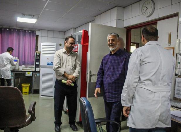 عیادت سیاری از جانبازان تحت درمان ارتش