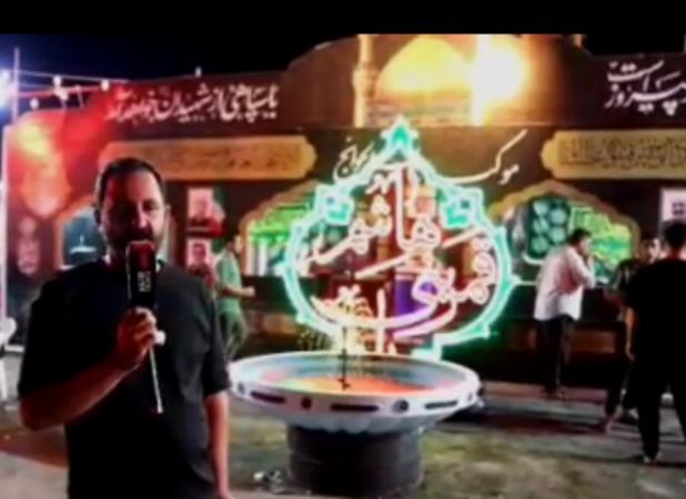 خدمت رسانی موکب باب الحوائج به زائران حسینی