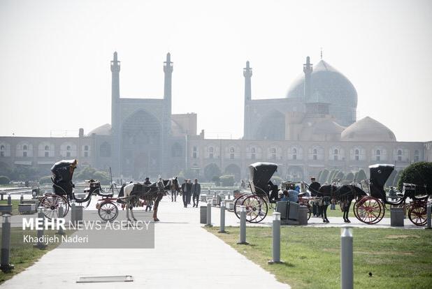 هوای اصفهان ناسالم شد