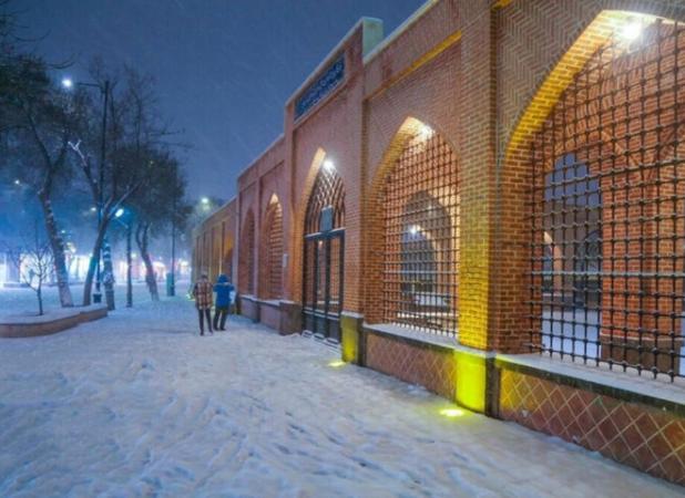 بارش باران و برف در مناطق مرکزی و جنوبی استان اردبیل