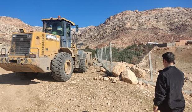 رفع تصرف ۵ هکتار از اراضی ملی در کوهدشت با دستور قضایی  