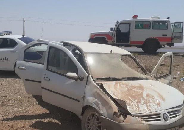 واژگونی ال نود در محور سرخه‌-آرادان؛ ۵ نفر مصدوم شدند
