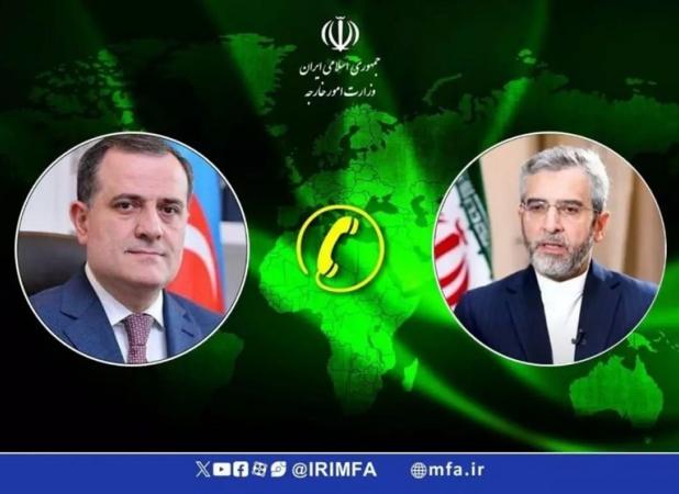 پیام علی باقری به وزیر خارجه جمهوری آذربایجان