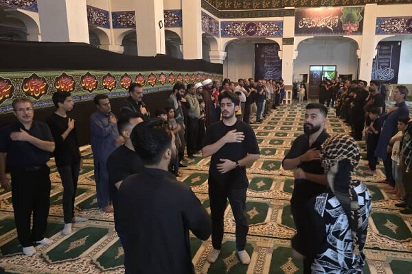 عزاداری مردم چابهار در سوگ امام حسین علیه‌السلام