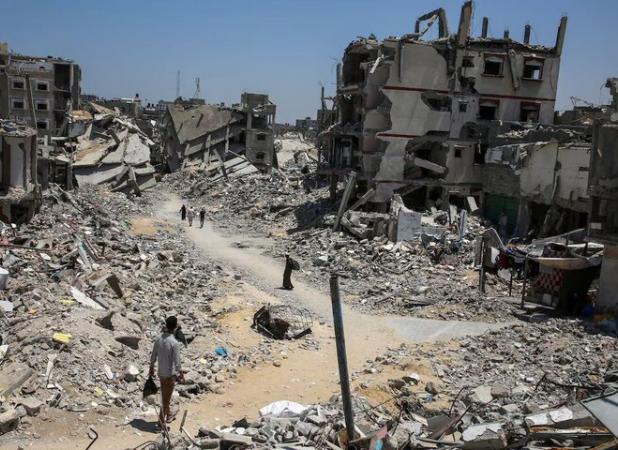 حملات همزمان زمینی و هوایی علیه سراسر غزه