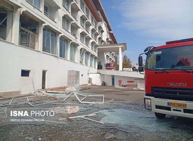 انفجار کپسول گاز در یک هتل آستارا