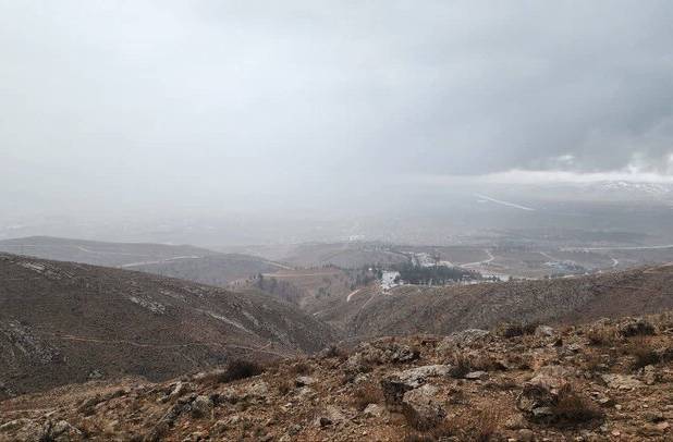 بارش باران در ارتفاعات باباموسی بجنورد