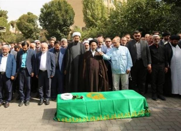 تشییع پیکر زنده‌یاد حجت‌الاسلام رضوان‌طلب در دانشگاه تهران